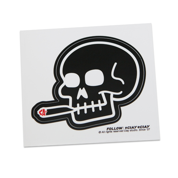 Стикер CIAY Skull sign