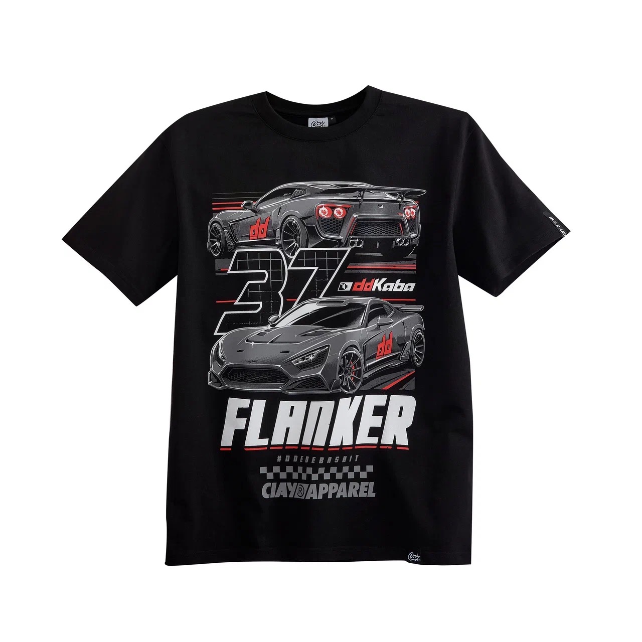 Футболка DDKaba Flanker blk