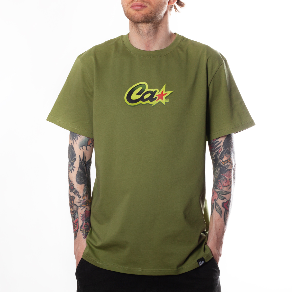 Футболка Classic logo green