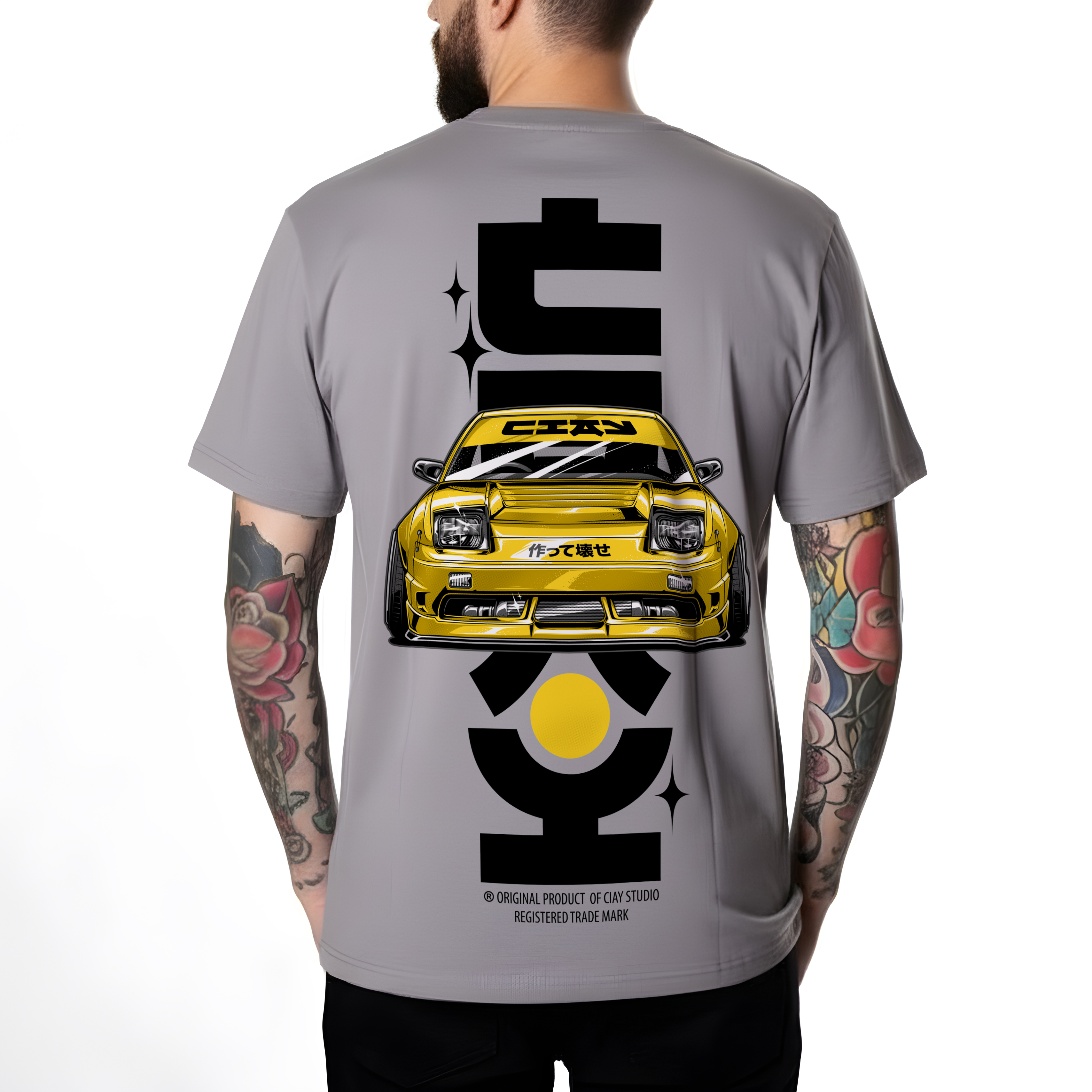 Футболка CF 180sx gry