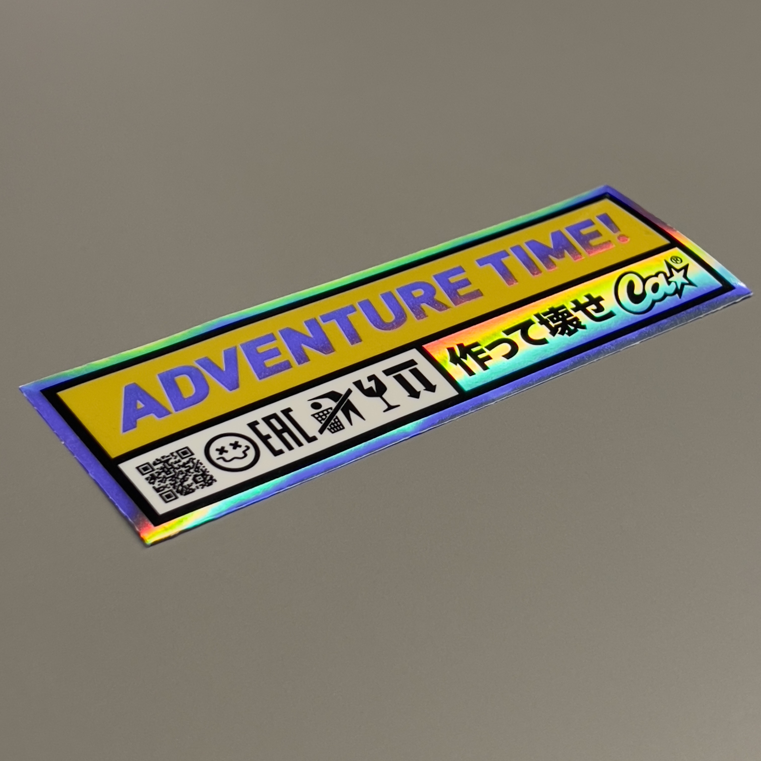 Стикер прямоугольный Adventure