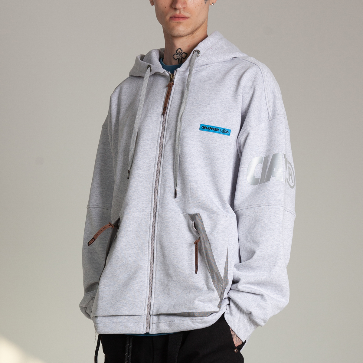 Худи ZIP KVANT gry