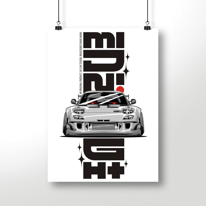 Постер CIAY CF RX7