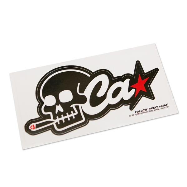 Стикер CIAY Skull Logo