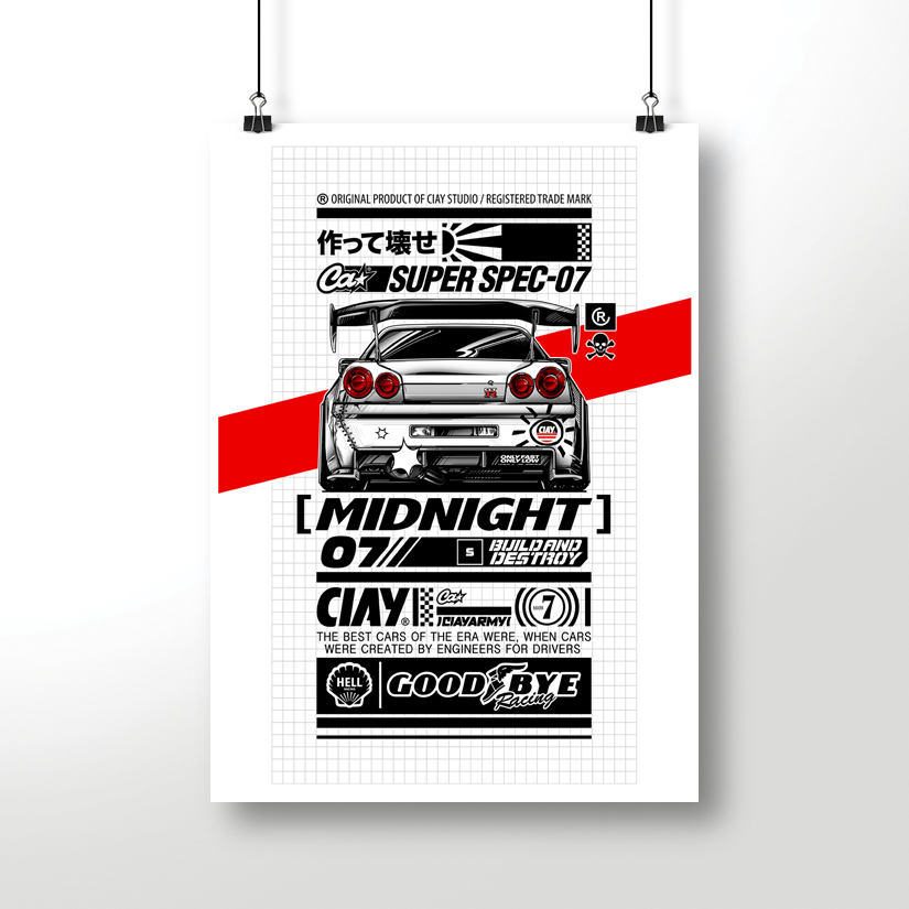 Постер CIAY MIDNIGHT