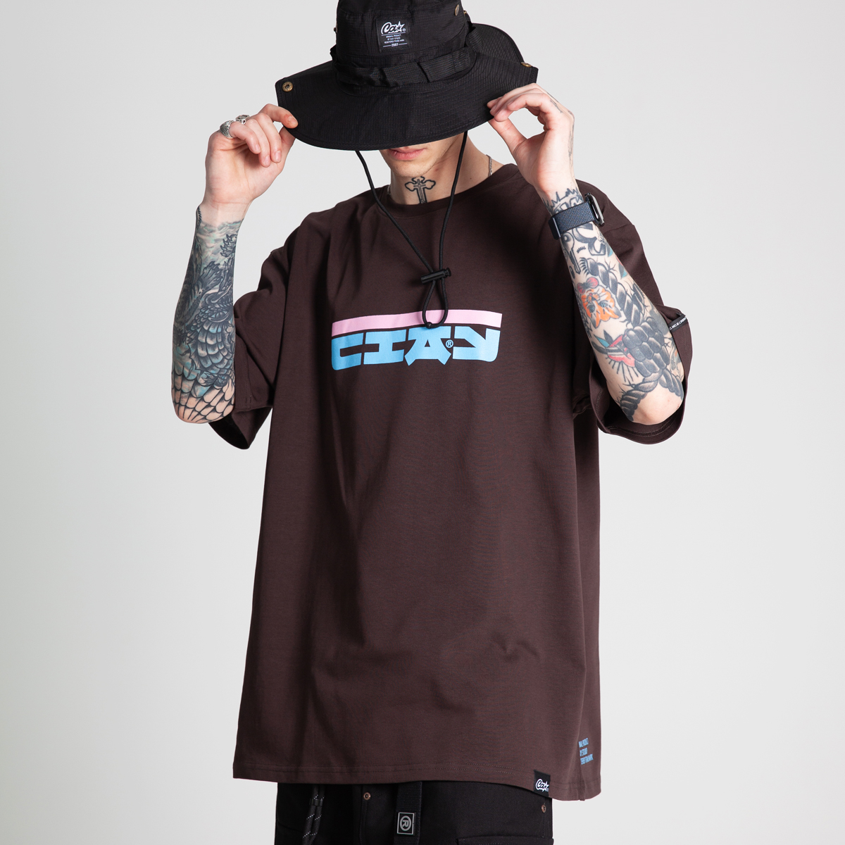 Футболка Tori city brn oversize