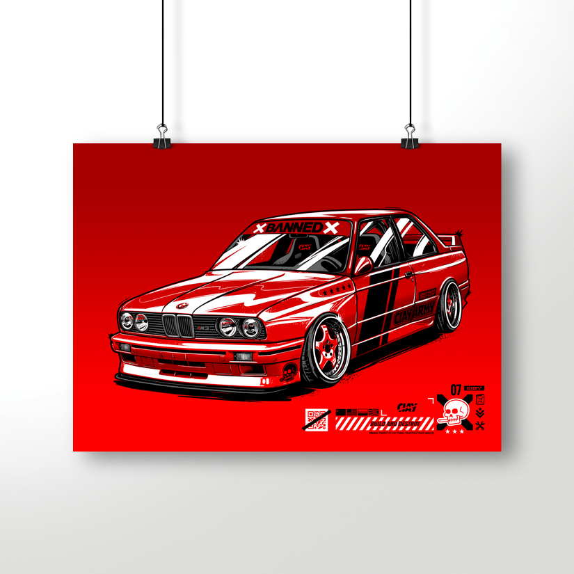 Постер CIAY E30 M3