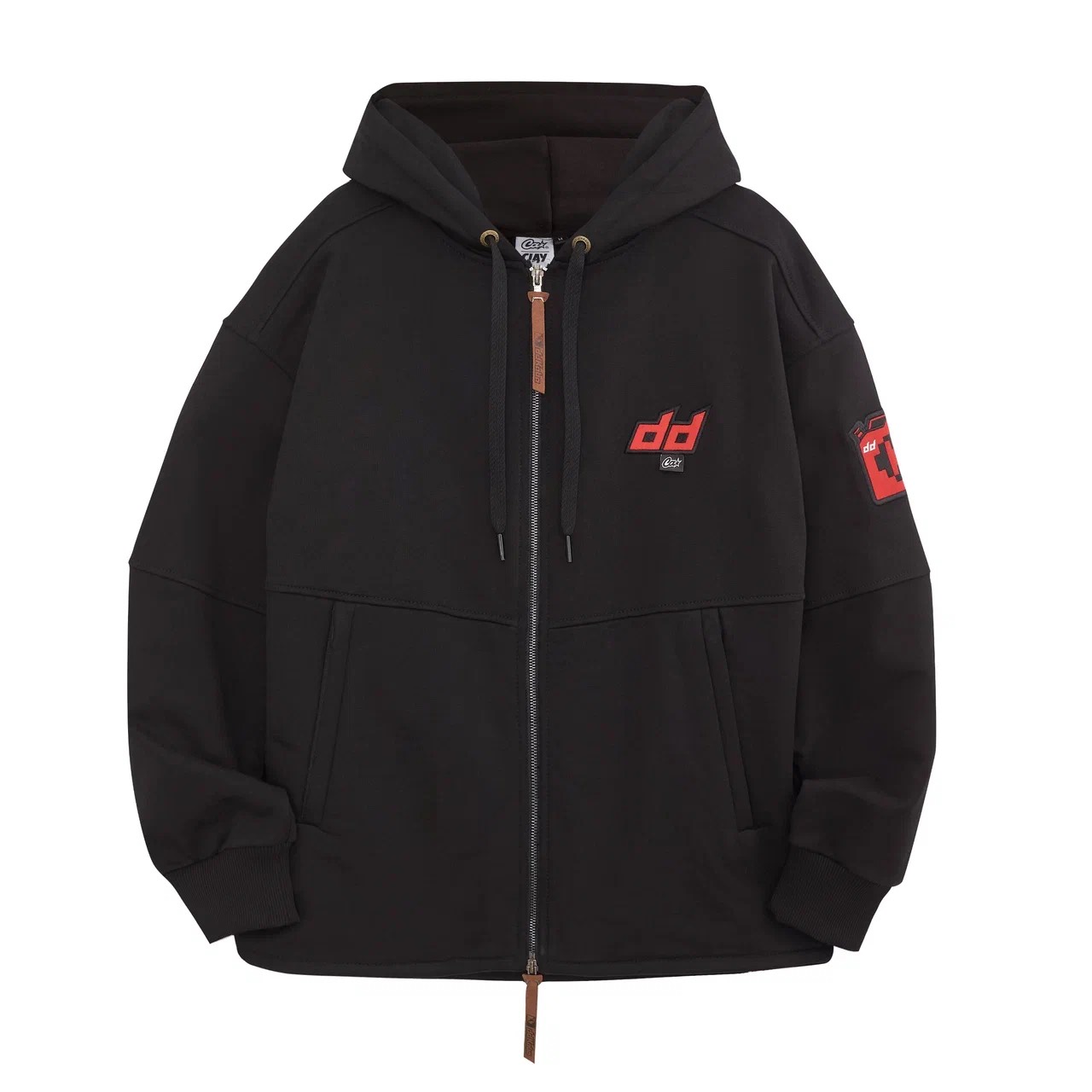 Худи zip DDKaba Tank blk