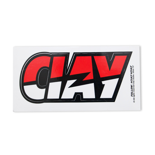 Стикер CIAY red Flash