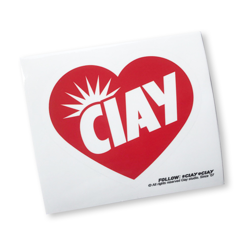 Стикер CIAY heart