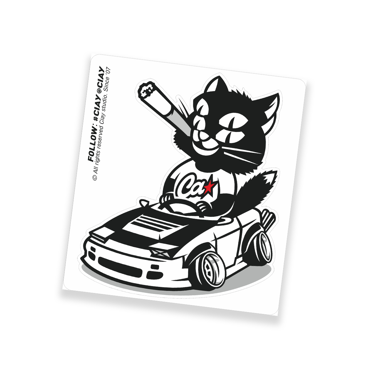 Стикер 4eye cat