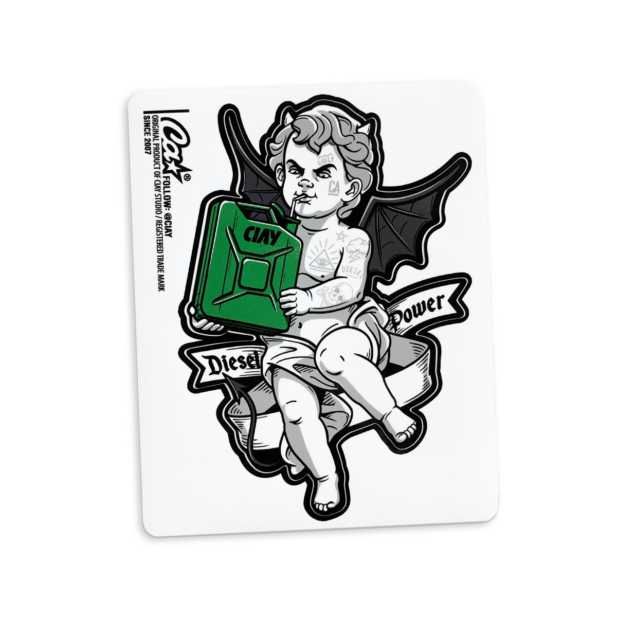 Стикер CIAY Diesel power