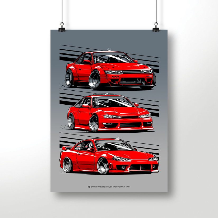 Постер CIAY Trio red