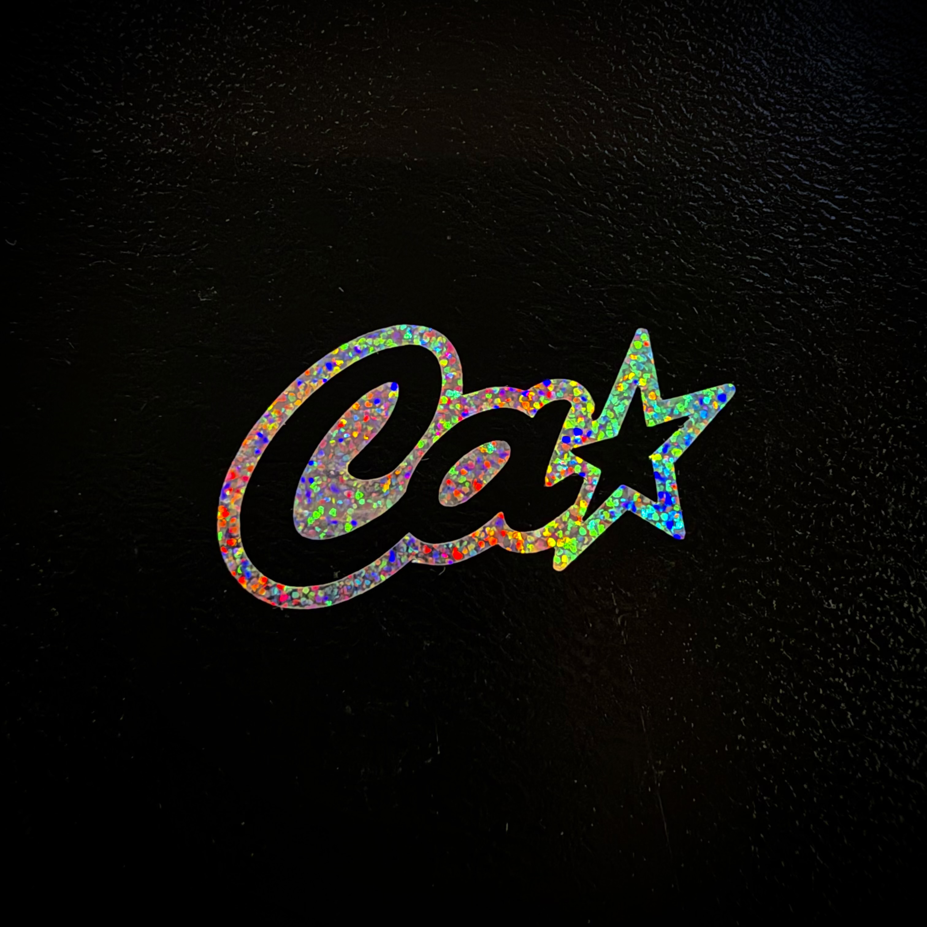 Стикер CA nano Silver flakes