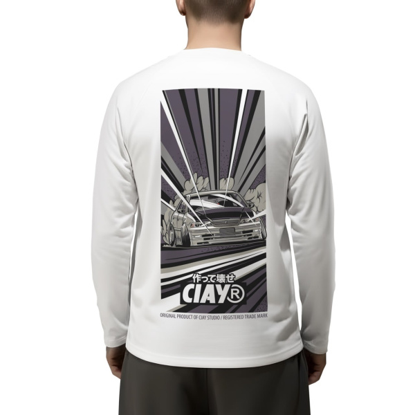 Лонгслив Mark attack wht