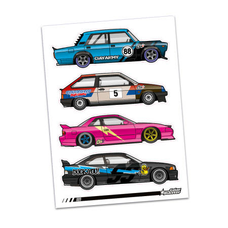 Стикерпак CIAY Car 9